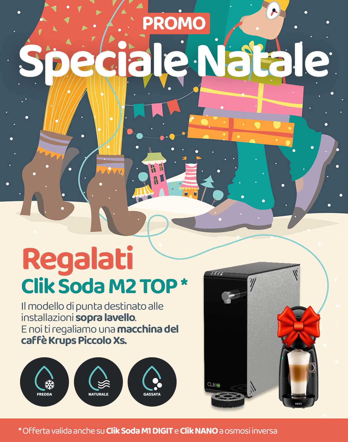 Promozione Erogatore Acqua Natale