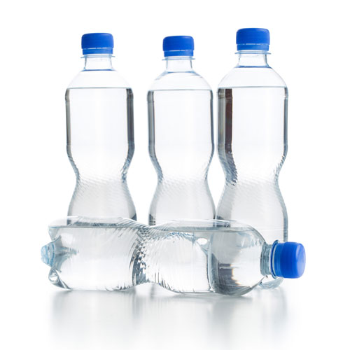 Acqua bottiglia plastica